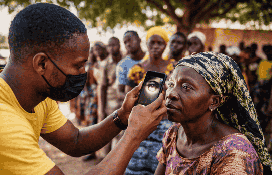 ONA Expands Eye Health Screening in Rural DRC